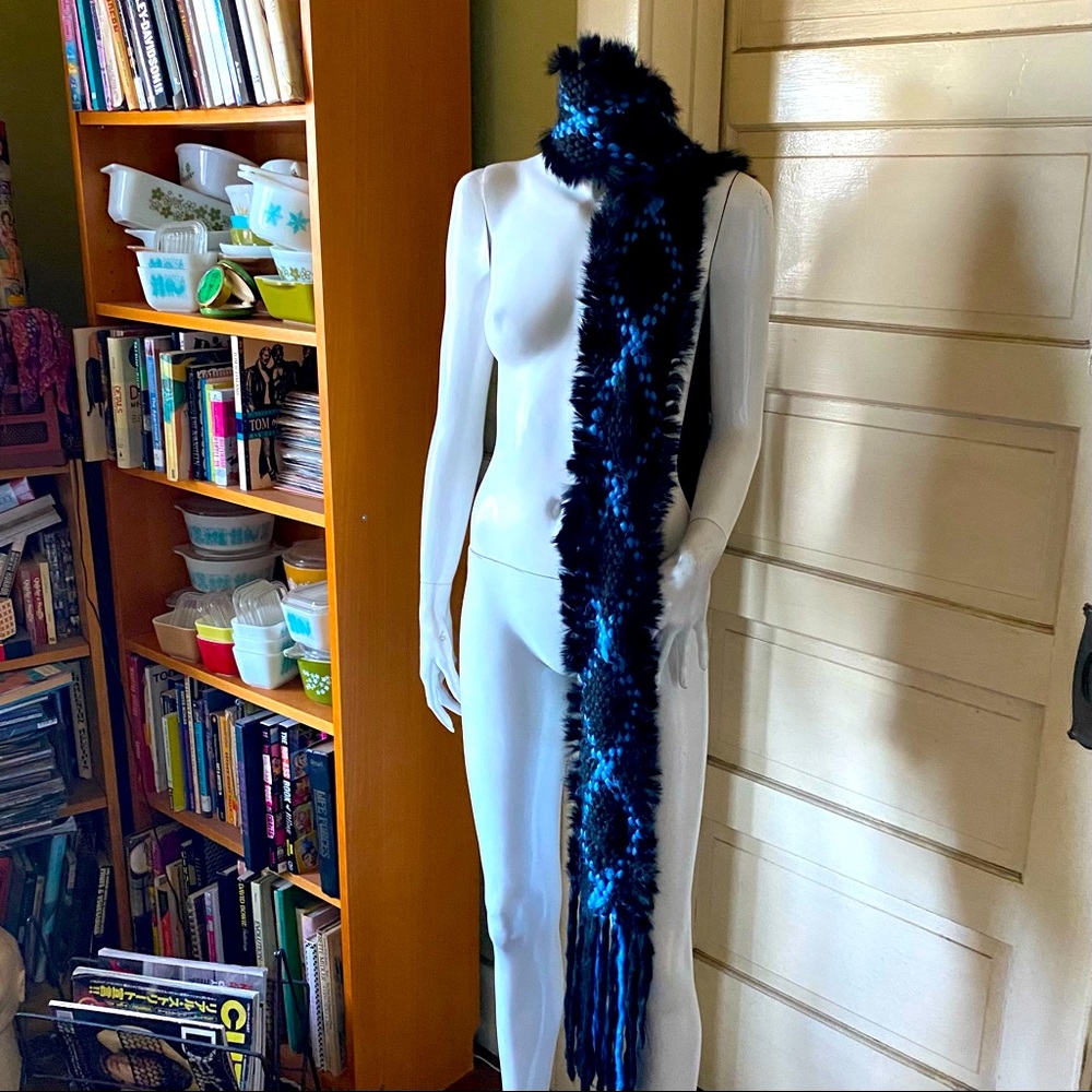 Beautiful rabbit hair scarf